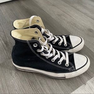 Black High Top Converse